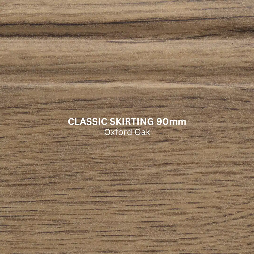 oxford oak FN Classic Skirting 90mm - Oxford Oak - Image 1