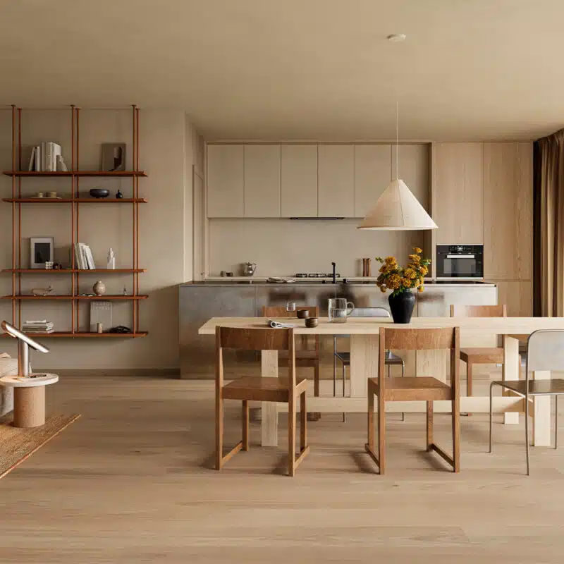 Linum light wood flooring